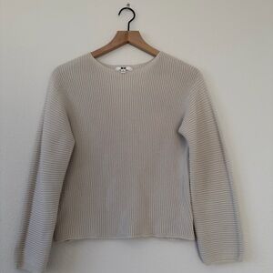 Uniqlo Beige Knit Top